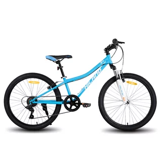 Juniorský horský bicykel Hiland Climber 24" • 125-150 cm - modrá