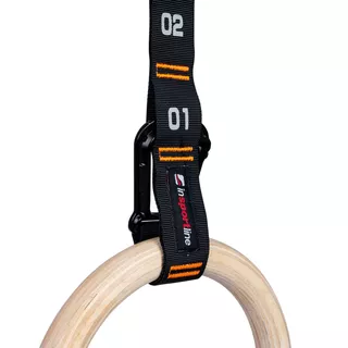 Drevené gymnastické kruhy inSPORTline Suspe - 2. akosť