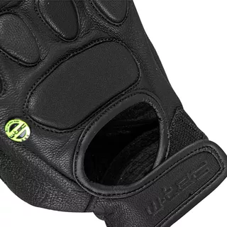 Kožené moto rukavice W-TEC Cherton - čierna