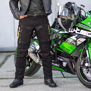 Kožené moto topánky W-TEC Benkoff - čierna