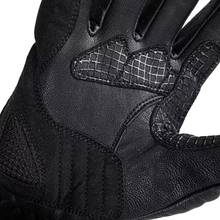 Kožené moto rukavice W-TEC Mareff - 2.akosť - čierna
