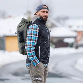 Nepremokavý moto batoh W-TEC Uphills - čierna