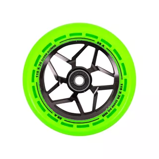 Kolieska LMT L Wheel 115 mm s ABEC 9 ložiskami - čierno-zelená - čierno-zelená