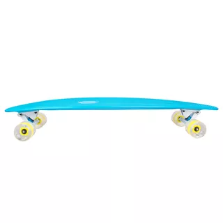 Plastový longboard WORKER Pike 36" so svietiacimi kolieskami - zelená