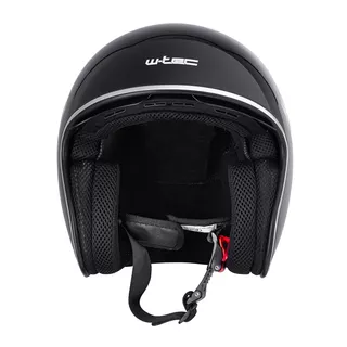 Moto prilba W-TEC Black Heart V537 - Melisa, čierna lesk