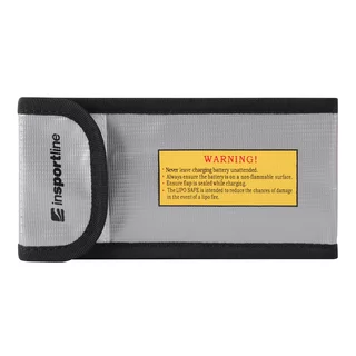 Ohňovzdorné puzdro na powerbanku inSPORTline Pofiba 17x9x5 cm