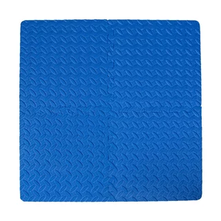 Puzzle podložka inSPORTline Famkin (12 dielov, 18 okrajov) - 2.akosť - čierna