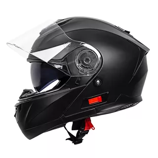 Výklopná moto prilba W-TEC Lanxamo - Matt Black