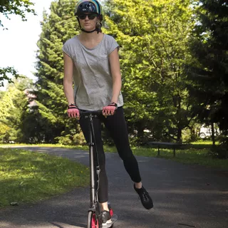 Dámske cyklo rukavice W-TEC Atamac - šedo-lososová