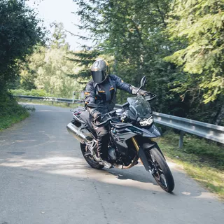 Pánske moto rukavice W-TEC Davili - čierno-hnedá