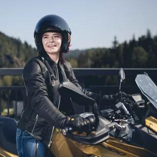 Moto prilba W-TEC Yucato - hnedá