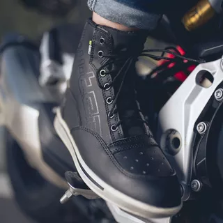 Moto topánky W-TEC Culabus - čierna-fluo