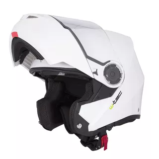 Výklopná moto prilba W-TEC Vexamo - 2.akosť - čierno-šedá