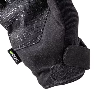 Moto rukavice W-TEC Black Heart Piston Skull - čierna