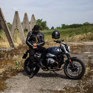 Pánske moto jeansy W-TEC Aredator - čierna