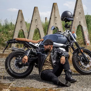 Moto topánky W-TEC Feasel - čierna