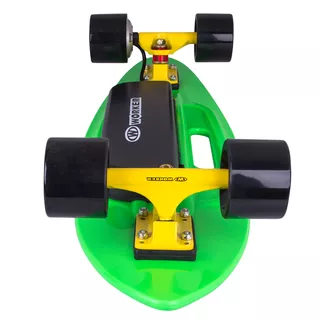 Elektrický longboard WORKER Smuthrider - 2. akosť - žlto-zelená