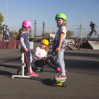 Elektrický longboard WORKER Smuthrider - 2. akosť - žlto-zelená