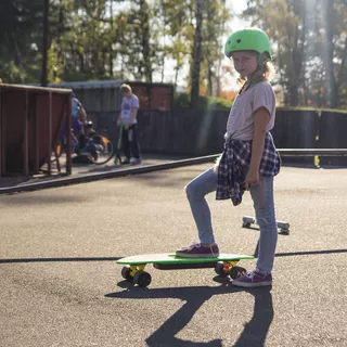Elektrický longboard WORKER Smuthrider - 2. akosť - žlto-zelená