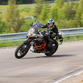 Pánske moto nohavice W-TEC Rusnac - čierno-zelená