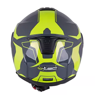 Výklopná moto prilba W-TEC FS-907 P/J - Black Matt