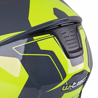 Výklopná moto prilba W-TEC FS-907 P/J - Black Matt