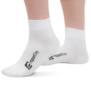Bambusové stredné ponožky inSPORTline Silvatic Mid AG+ antibakteriálne - 3 páry