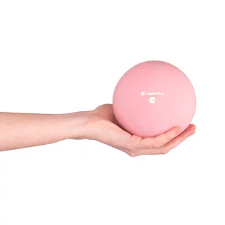 Joga lopta inSPORTline Yoga Ball 1 kg - ružová