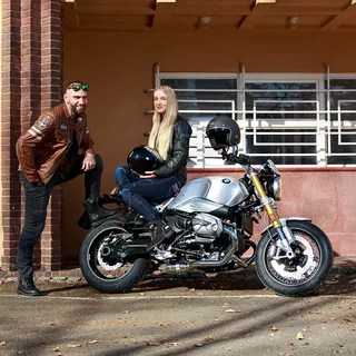 Pánske moto jeansy W-TEC Oliver - čierna