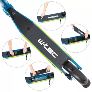 Elektrická kolobežka W-TEC Dalfin 10" - 2.akosť - modrá