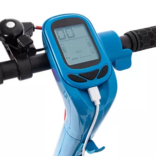 Elektrická kolobežka W-TEC Dalfin 10" - 2.akosť - modrá