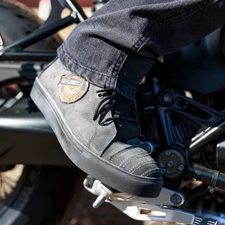 Moto topánky W-TEC Perpetuals - svetlo šedá