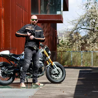 Letná moto bunda W-TEC 2Stripe - 2.akosť