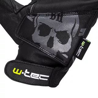 Moto rukavice na chopper W-TEC Black Heart Wipplar - čierna