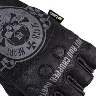 Moto rukavice na chopper W-TEC Black Heart Wipplar - čierna