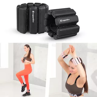 Fitness závažie na členok a zápästie inSPORTline Brace 2x0,5 kg
