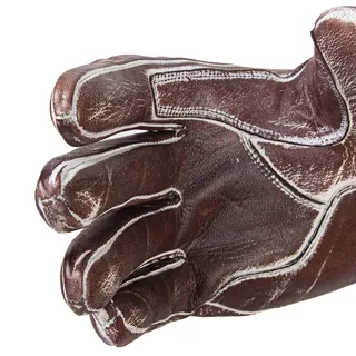 Kožené moto rukavice W-TEC Rifteur - čierna