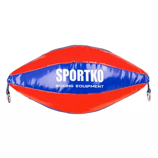Boxovacie vrece SportKO GP2 22x40cm / 4,5kg - žlto-modrá
