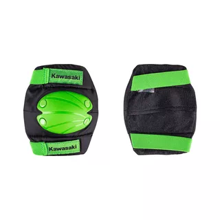 Súprava detských chráničov Kawasaki Purotek - zelená