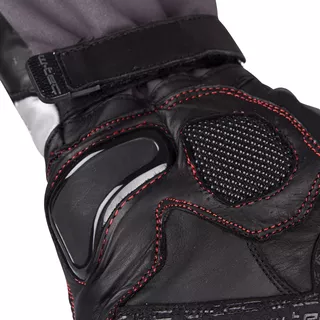Moto rukavice W-TEC Kaltman - čierno-šedá