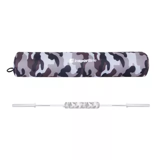 Ochrana vzpieračskej tyče inSPORTline Camoroll 45x8 cm - maskáčová šedá - maskáčová šedá
