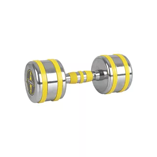 Chrómové činky inSPORTline Yellsteel 5-14 kg