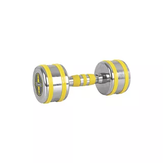 Chrómové činky inSPORTline Yellsteel 5-14 kg