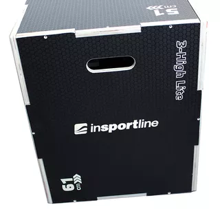 Plyometrická debna inSPORTline 3-High Lite