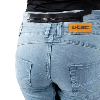 Dámske moto jeansy W-TEC Grandea EVO - modrá