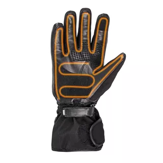 Vyhrievané moto a lyžiarske rukavice W-TEC HEATride - 2.akosť - čierna-fluo zelená