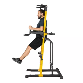 Samostojná hrazda inSPORTline Power Tower PT250 - 2.akosť - čierna