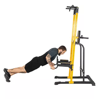 Samostojná hrazda inSPORTline Power Tower PT250 - 2.akosť - čierna