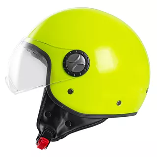 Prilba na skúter W-TEC FS-701FY Fluo Yellow - fluo zelená