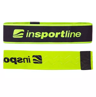 Posilňovacia slučka inSPORTline Hiplop S 60x6 cm / 13 kg - fluo zelená